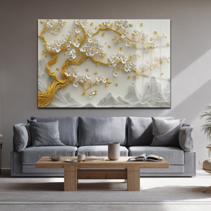 DEKORATİF YATAY CAM TABLO - TT3179