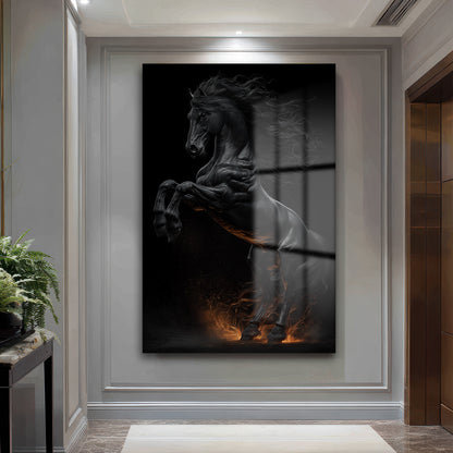 DEKORATİF DİKEY CAM TABLO - TT3329