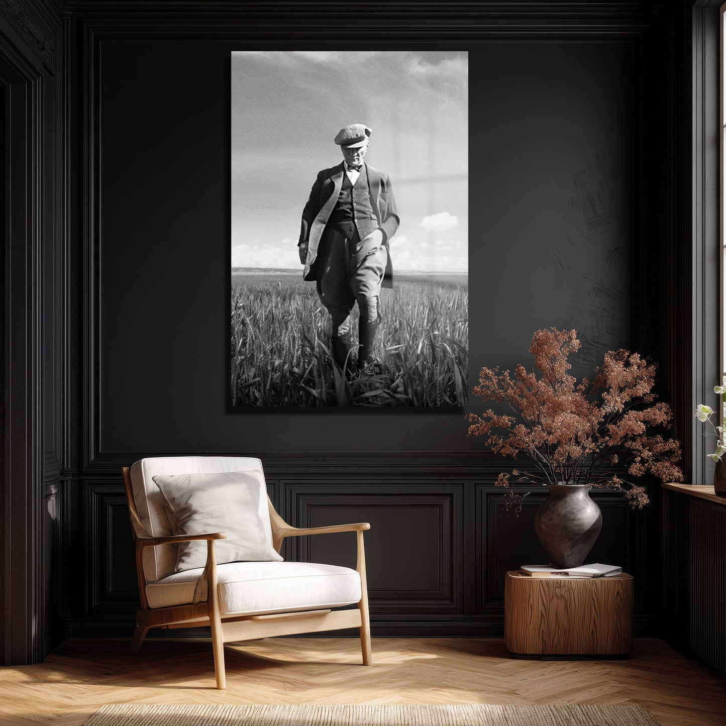 DEKORATİF DİKEY CAM TABLO - TT3496