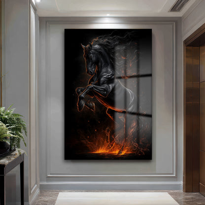 DEKORATİF DİKEY CAM TABLO - TT3331