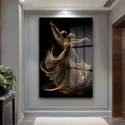 DEKORATİF DİKEY CAM TABLO - TT3332