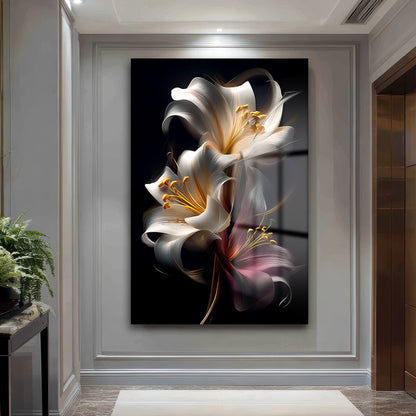 DEKORATİF DİKEY CAM TABLO - TT3335