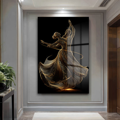 DEKORATİF DİKEY CAM TABLO - TT3337