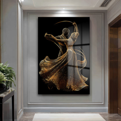 DEKORATİF DİKEY CAM TABLO - TT3338