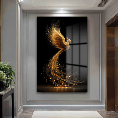 DEKORATİF DİKEY CAM TABLO - TT3363