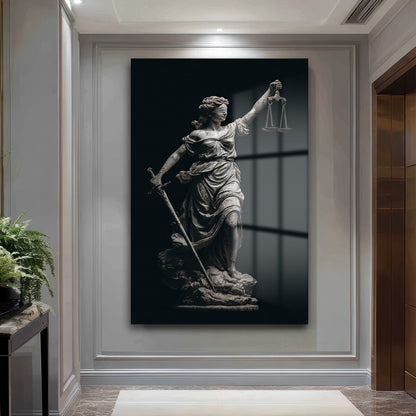 DEKORATİF DİKEY CAM TABLO - TT3432