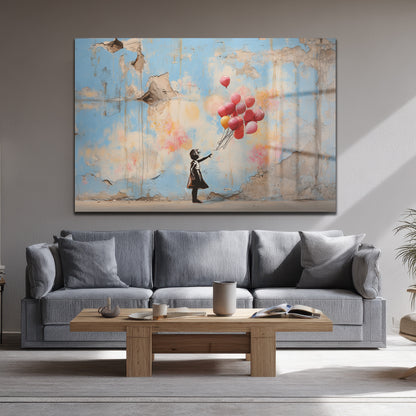 DEKORATİF YATAY CAM TABLO - TT3192