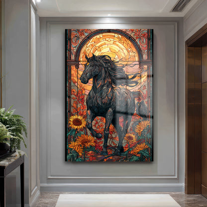 DEKORATİF DİKEY CAM TABLO - TT3434