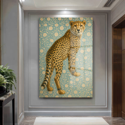 DEKORATİF DİKEY CAM TABLO - TT3368