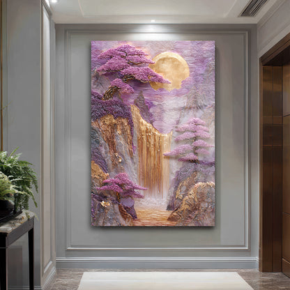 DEKORATİF DİKEY CAM TABLO - TT3441