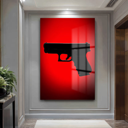 DEKORATİF DİKEY CAM TABLO - TT3351