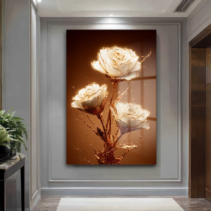 DEKORATİF DİKEY CAM TABLO - TT3376