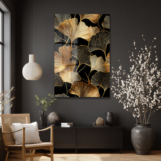 DEKORATİF DİKEY CAM TABLO - TT3449