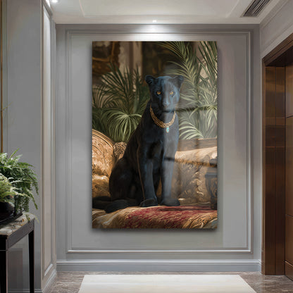 DEKORATİF DİKEY CAM TABLO - TT3384