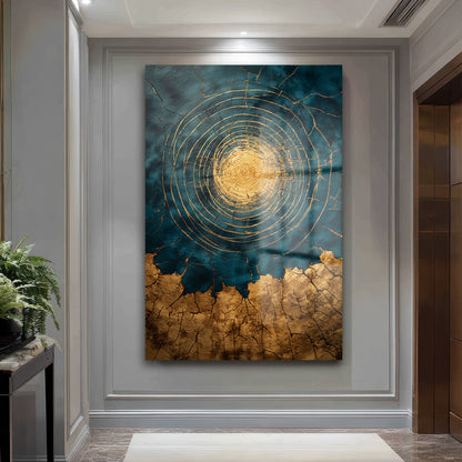 DEKORATİF DİKEY CAM TABLO - TT3453