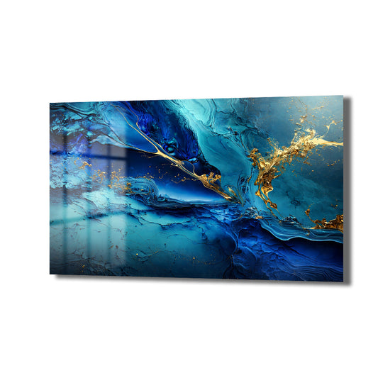 DEKORATİF YATAY CAM TABLO - TT3137