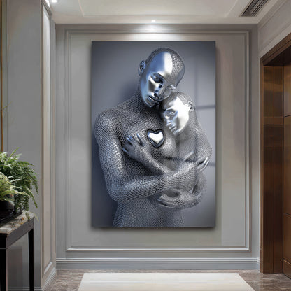 DEKORATİF DİKEY CAM TABLO - TT3392