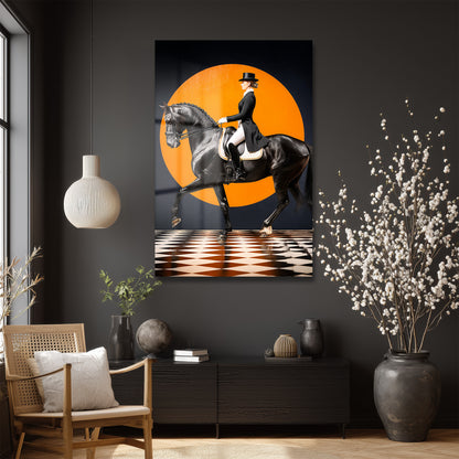 DEKORATİF DİKEY CAM TABLO - TT3451