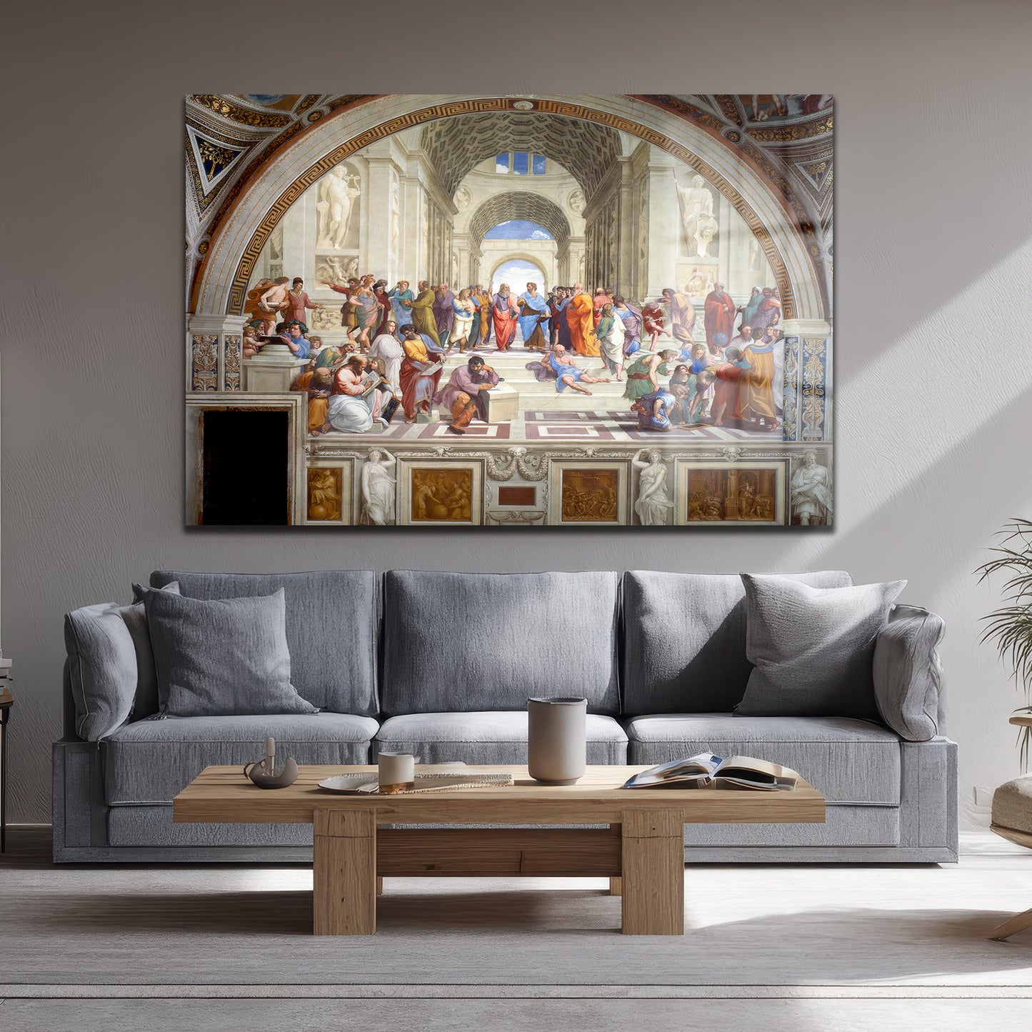 DEKORATİF YATAY CAM TABLO - TT3230