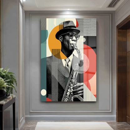 DEKORATİF DİKEY CAM TABLO - TT3472