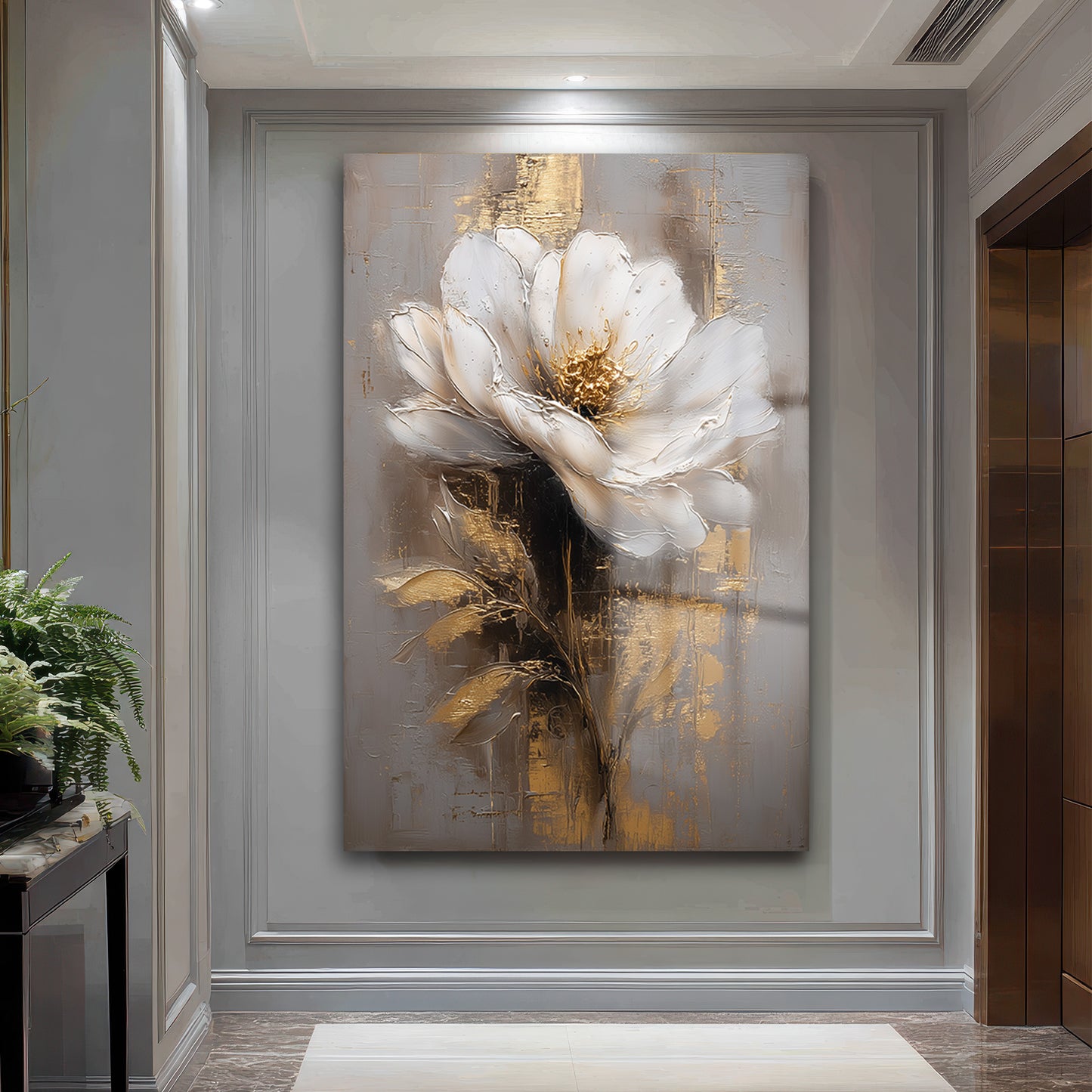 DEKORATİF DİKEY CAM TABLO - TT3405