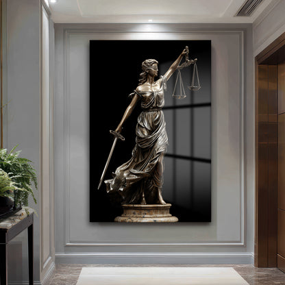 DEKORATİF DİKEY CAM TABLO - TT3479