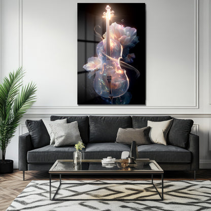 DEKORATİF DİKEY CAM TABLO - TT3327