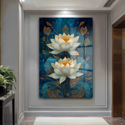 DEKORATİF DİKEY CAM TABLO - TT3481