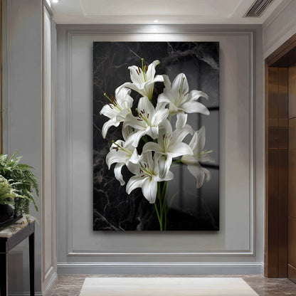 DEKORATİF DİKEY CAM TABLO - TT3482