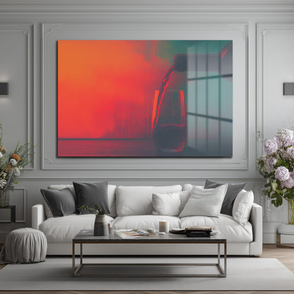 DEKORATİF YATAY CAM TABLO - TT3190