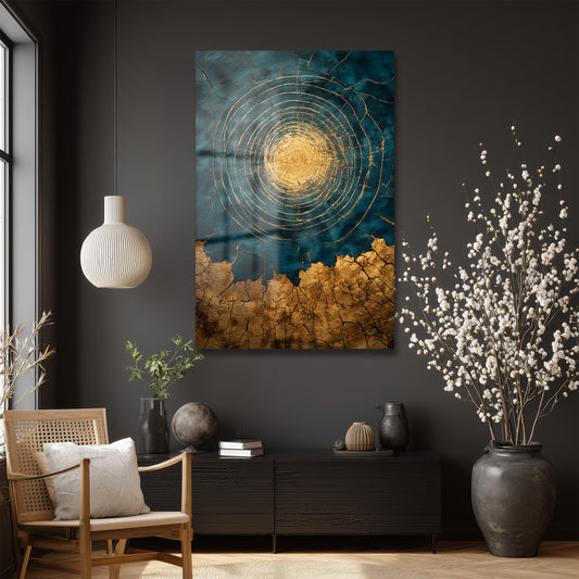 DEKORATİF DİKEY CAM TABLO - TT3453