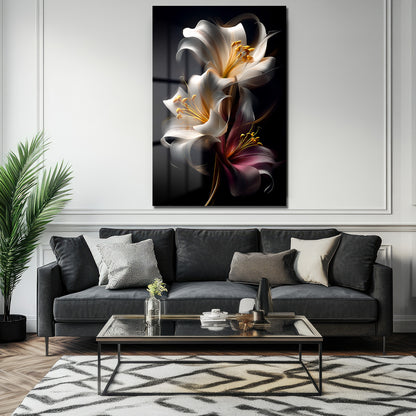 DEKORATİF DİKEY CAM TABLO - TT3335