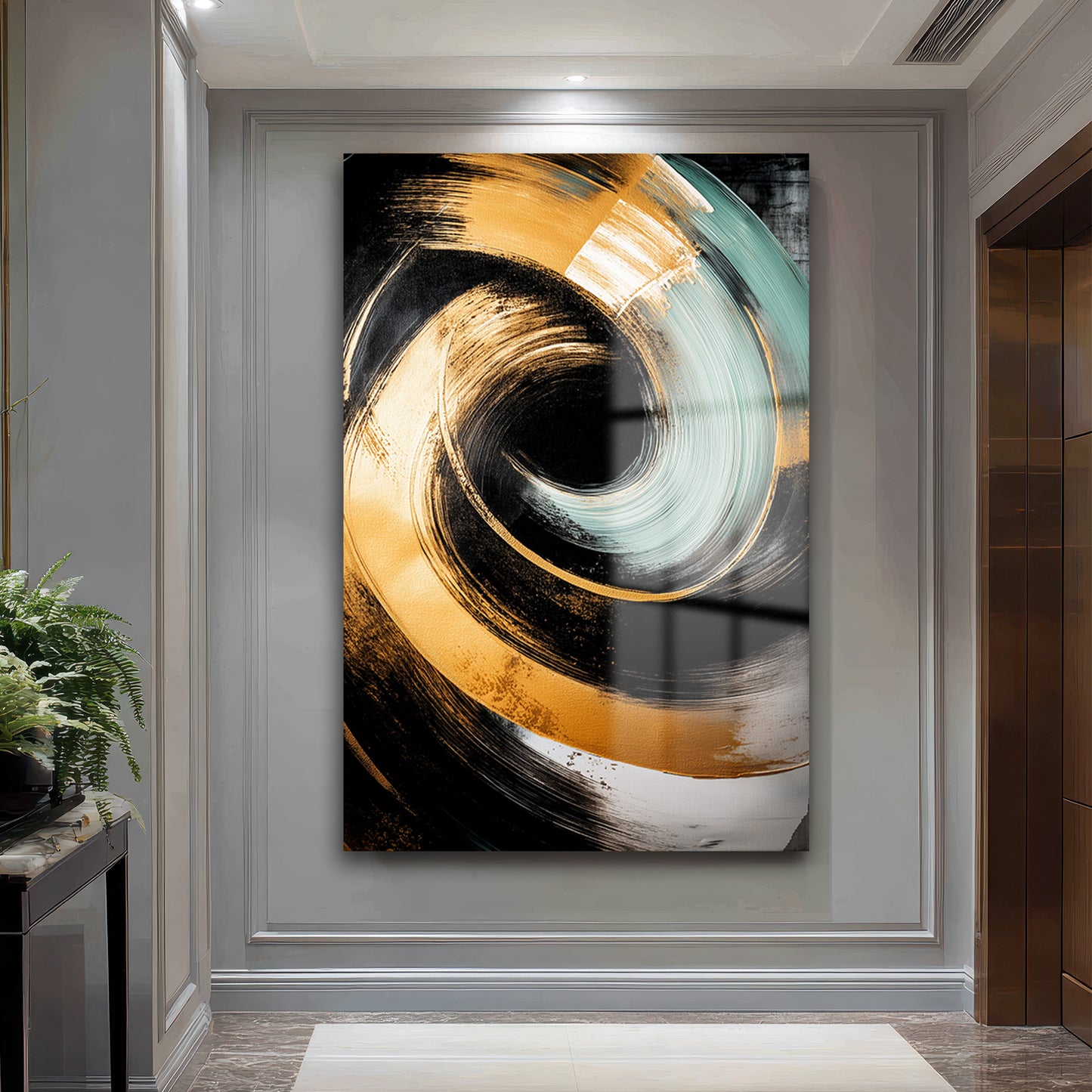 DEKORATİF DİKEY CAM TABLO - TT3420