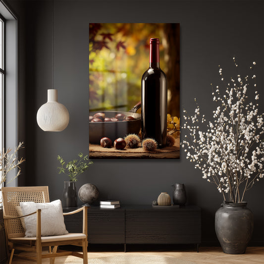 DEKORATİF DİKEY CAM TABLO - TT3322