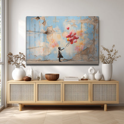 DEKORATİF YATAY CAM TABLO - TT3192