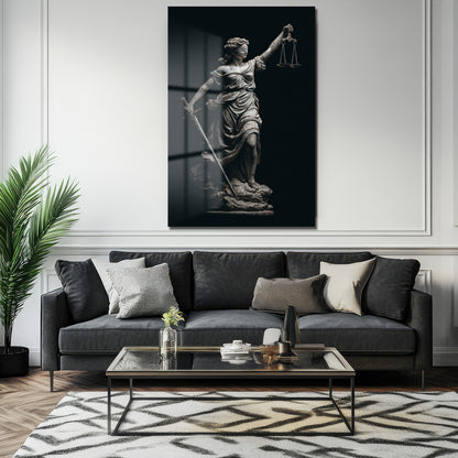 DEKORATİF DİKEY CAM TABLO - TT3432