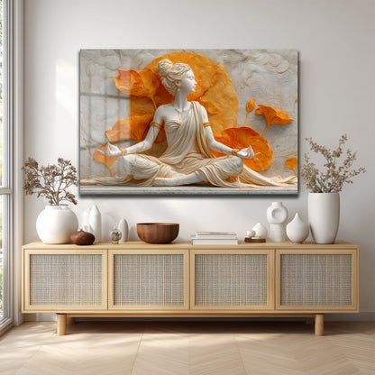 DEKORATİF YATAY CAM TABLO - TT3198