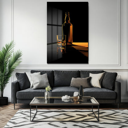 DEKORATİF DİKEY CAM TABLO - TT3353