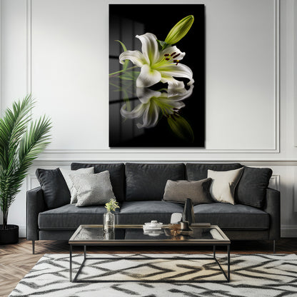 DEKORATİF DİKEY CAM TABLO - TT3433