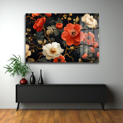 DEKORATİF YATAY CAM TABLO - TT1287