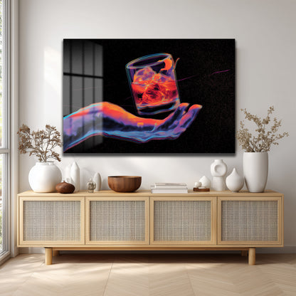 DEKORATİF YATAY CAM TABLO - TT3199