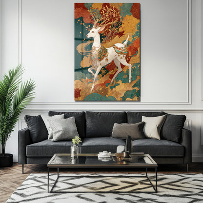 DEKORATİF DİKEY CAM TABLO - TT3437