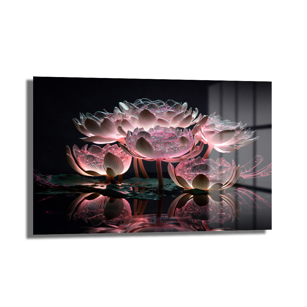 DEKORATİF YATAY CAM TABLO - TT3126