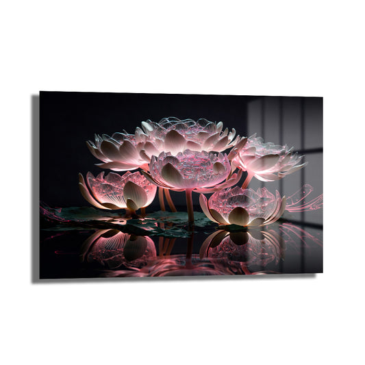 DEKORATİF YATAY CAM TABLO - TT3126