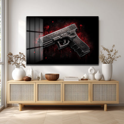 DEKORATİF YATAY CAM TABLO - TT3213