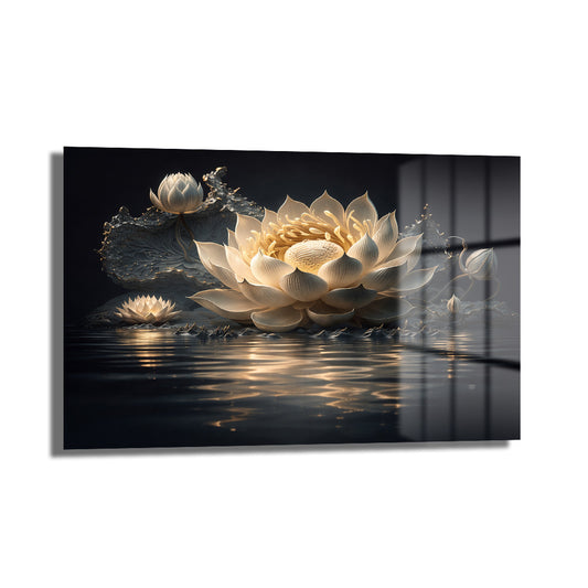 DEKORATİF YATAY CAM TABLO - TT3128