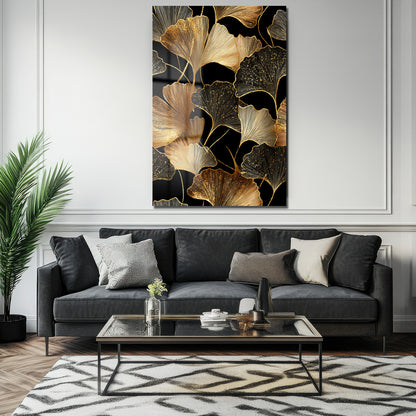 DEKORATİF DİKEY CAM TABLO - TT3449