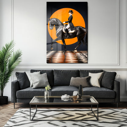 DEKORATİF DİKEY CAM TABLO - TT3451