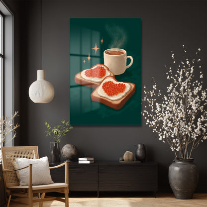 DEKORATİF DİKEY CAM TABLO - TT3325