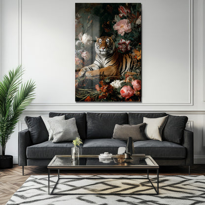 DEKORATİF DİKEY CAM TABLO - TT3386